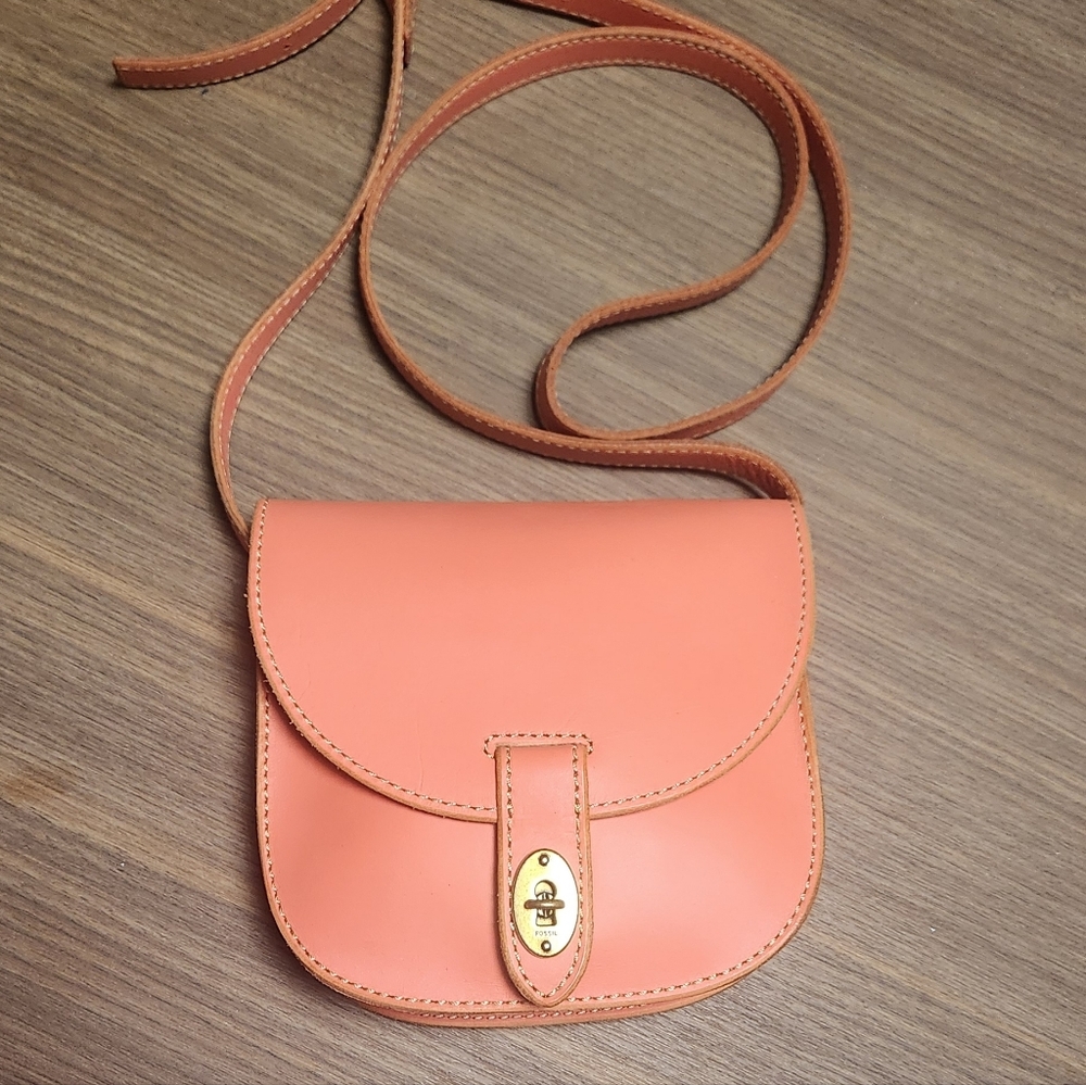 Coral Fossil Crossbody Bag - Picture 1 of 3